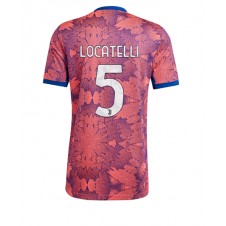 Juventus Manuel Locatelli #5 Tredje Tröja Dam 2022-23 Korta ärmar
